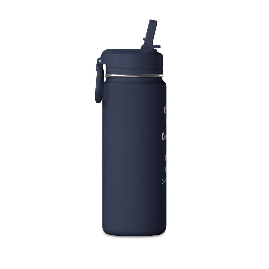 "Create Not Consume." 20oz Mini Water Bottle