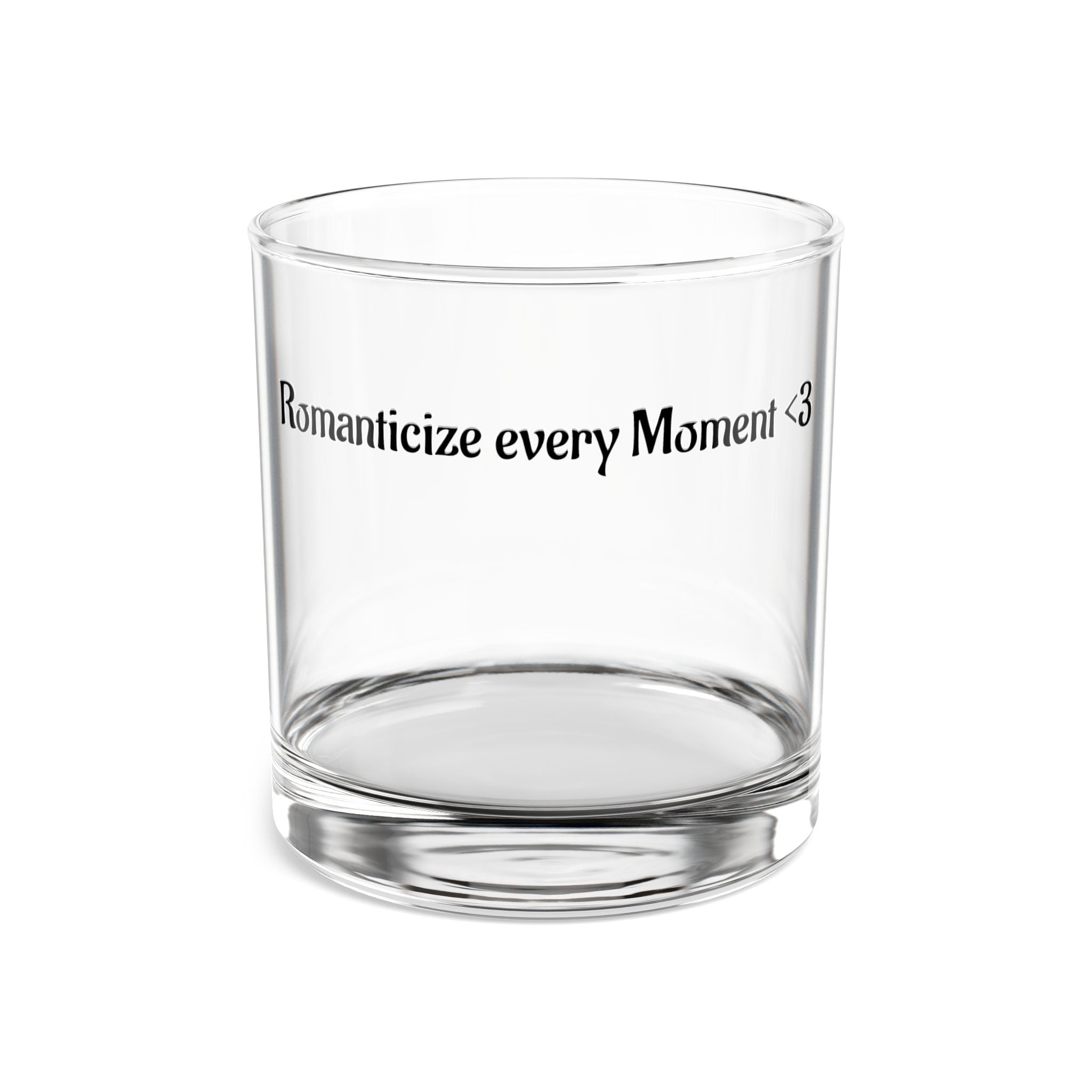 AtelierOfEden “Romanticize every Moment.” Rocks Bar Glass, 10oz