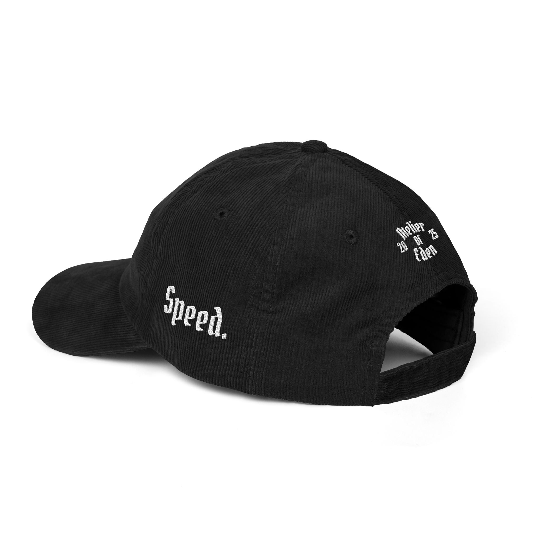 AtelierOfEden “Satisfy your soul” Vintage Corduroy Cap (Embroidery)