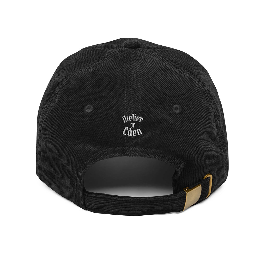 I'd Rather Be at Home with My Dog... Corduroy Dad Hat (Embroidered)