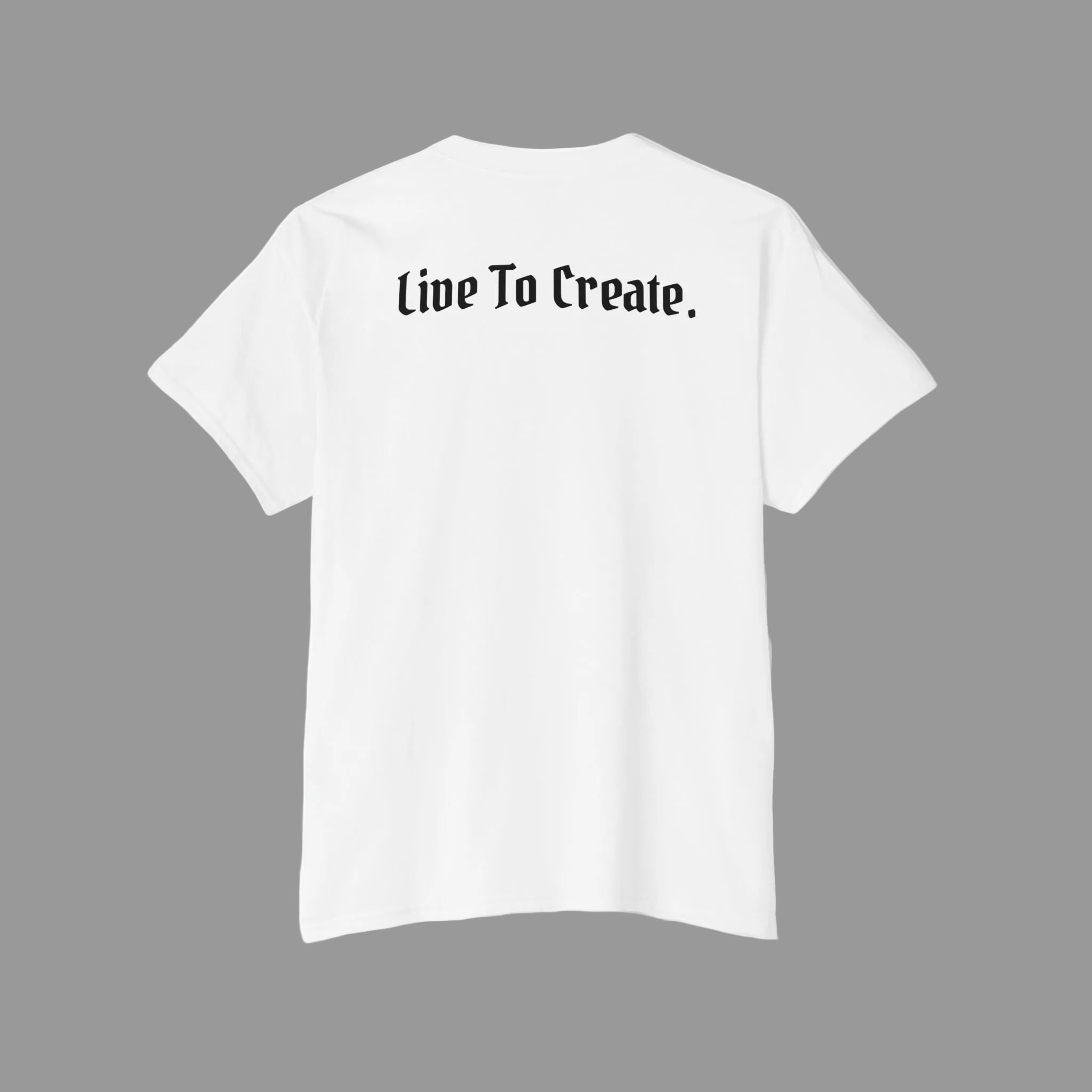 AtelierOfEden “Live To Create.” Pocket Tee