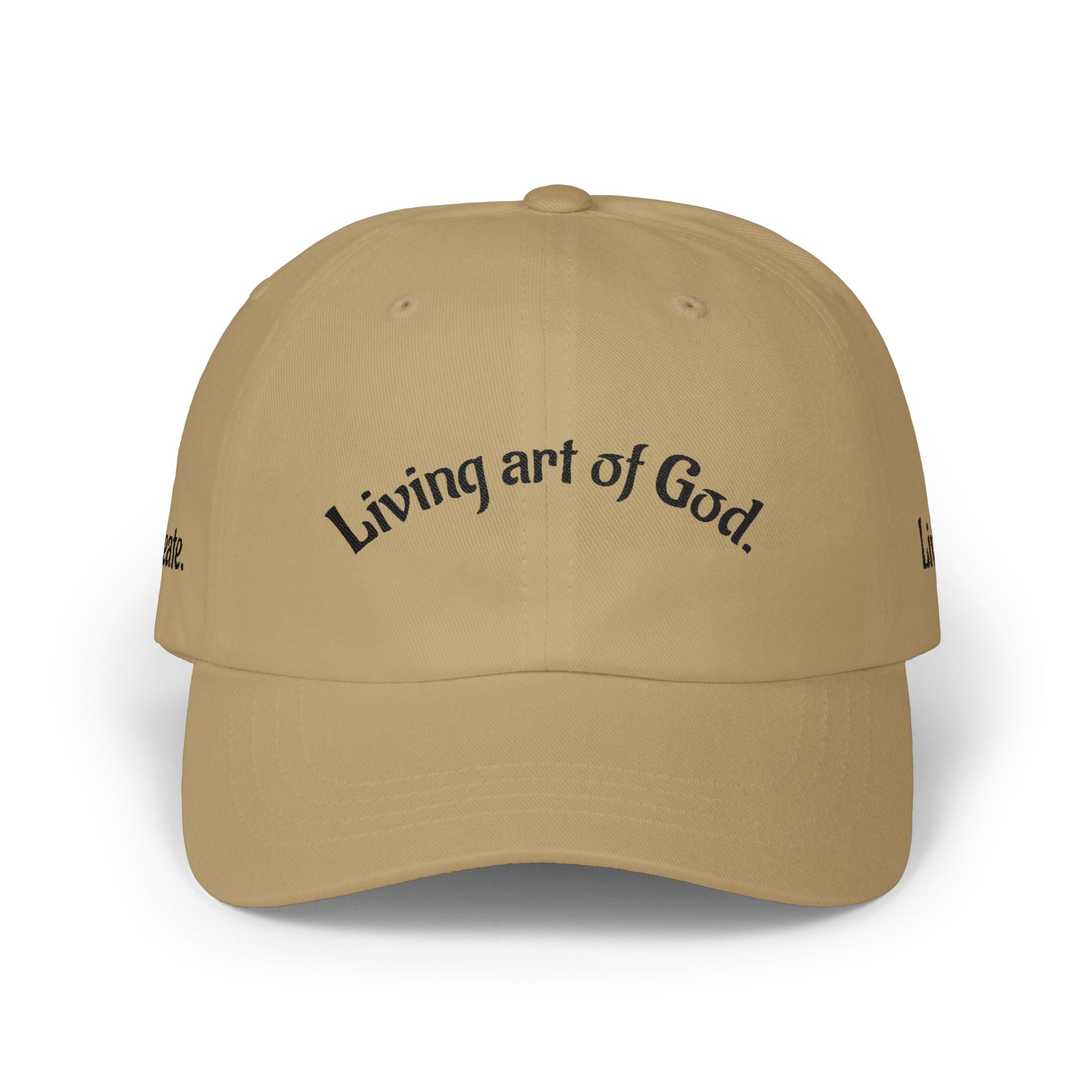 AtelierOfEden "Living Art of God" Embroidered Baseball Hat