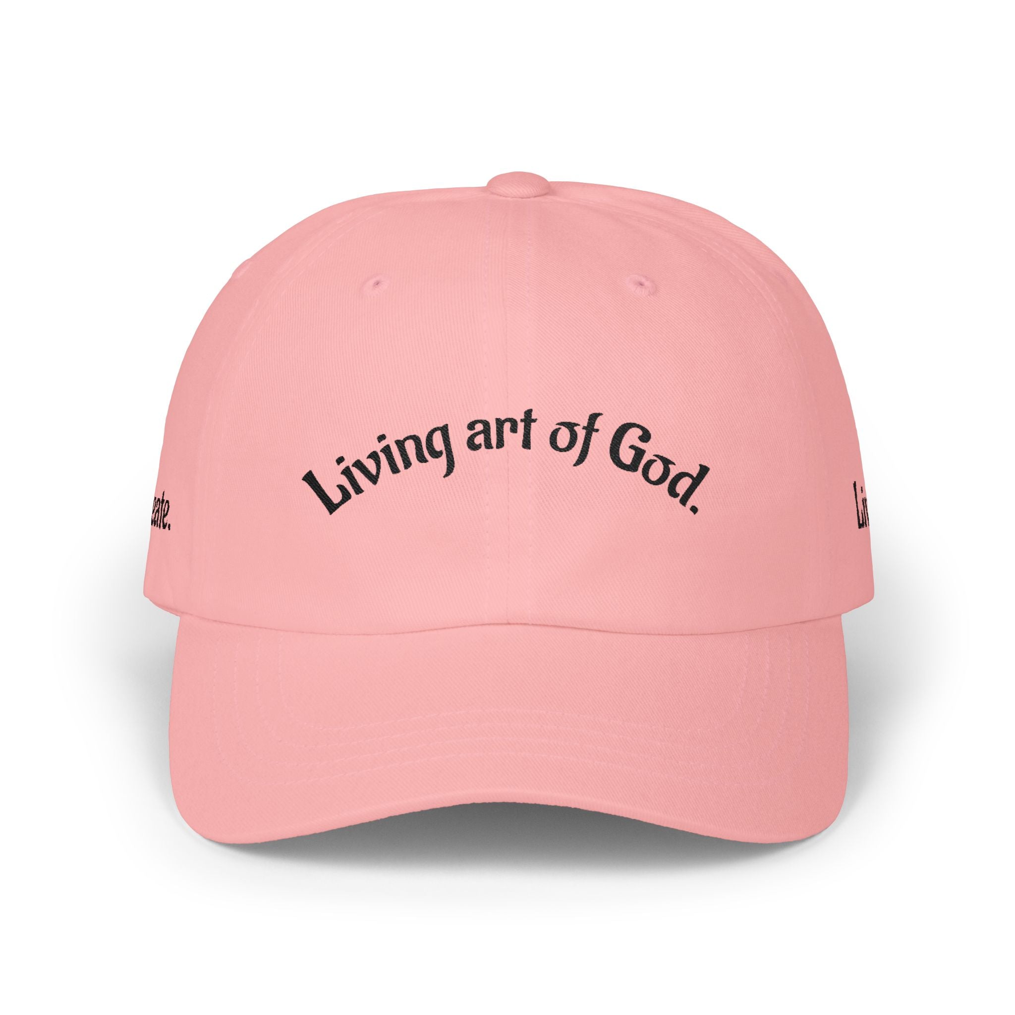 AtelierOfEden "Living Art of God" Embroidered Baseball Hat