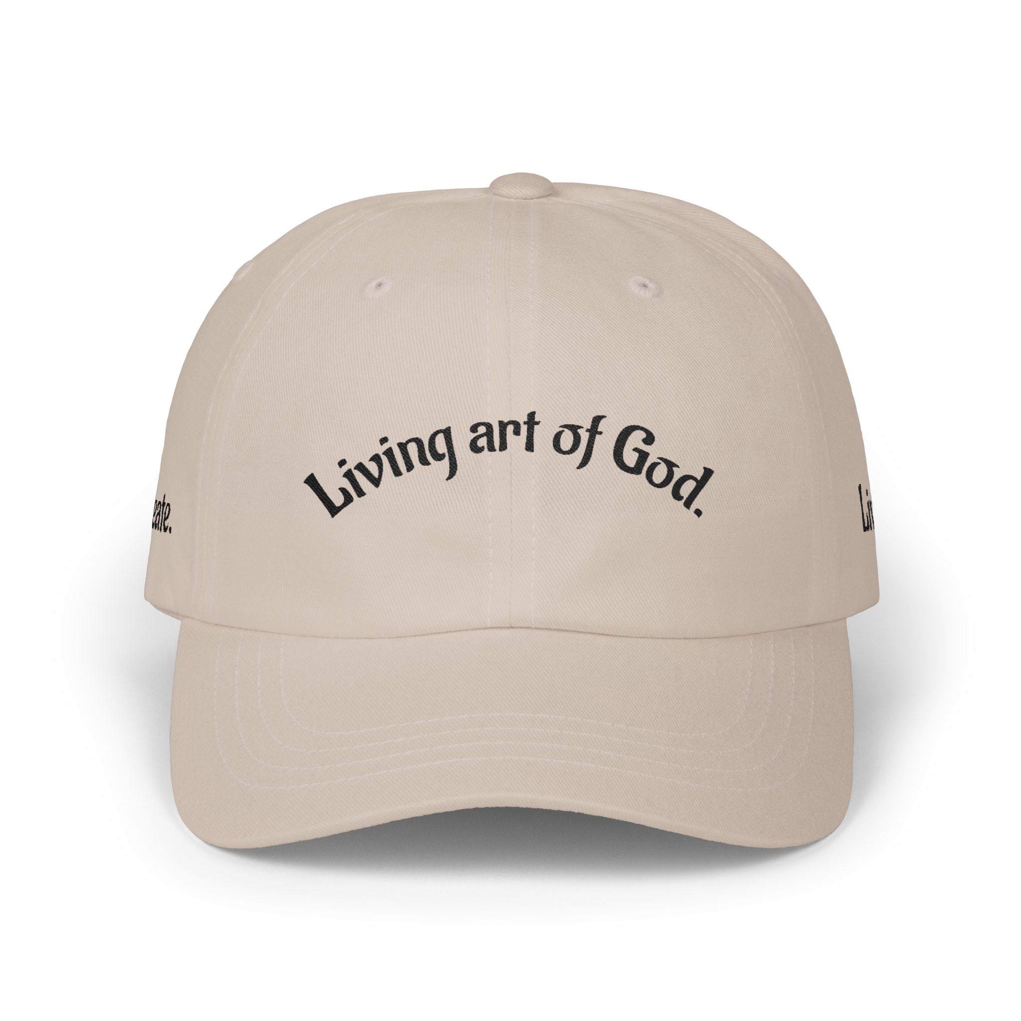AtelierOfEden "Living Art of God" Embroidered Baseball Hat