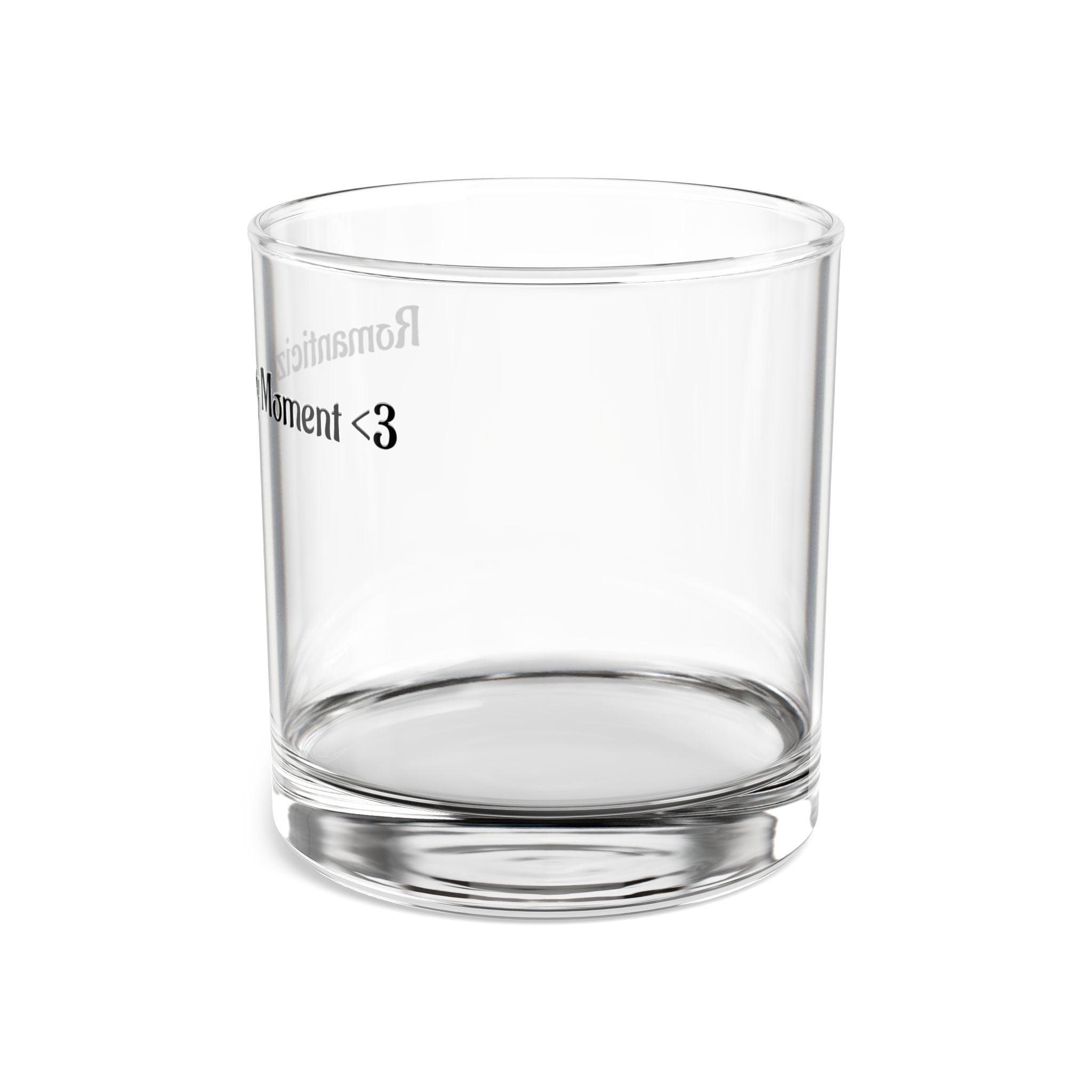 AtelierOfEden “Romanticize every Moment.” Rocks Bar Glass, 10oz